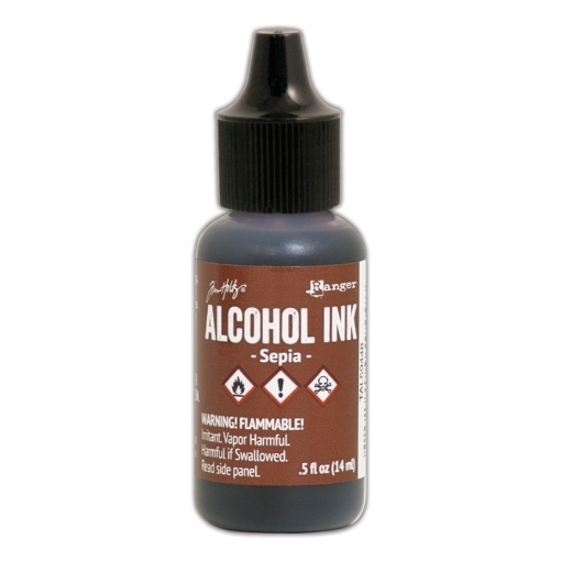 Picture of Tim Holtz Alcohol Ink Μελάνι Οινοπνεύματος 15ml – Sepia 🤎