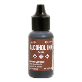 Picture of Tim Holtz Alcohol Ink - Μελάνι Οινοπνεύματος 15ml – Sepia 