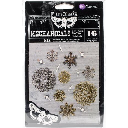 Picture of Μεταλλικά Διακοσμητικά Finnabair Mechanicals - Vintage Snowflakes