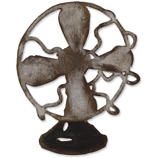 Picture of Sizzx Bigz Tim Holtz Alterations Die - Vintage Fan
