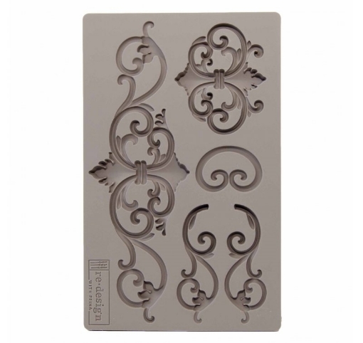 Picture of Prima Re-Design Decor Mould Καλούπι Σιλικόνης 5'' x 8'' - Tillden Flourish