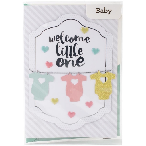 Picture of American Crafts Ευχετήρια Κάρτα - Welcome Little One 