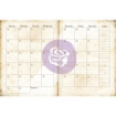Picture of Prima Finnabair Art Daily TN Insert – Monthly – Ανταλλακτικό Τετράδιο για Traveler’s Notebook με Μηνιαία Διάταξη