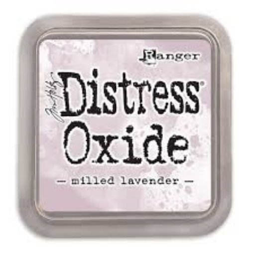 Picture of Tim Holtz Distress Oxide Ink Pad | Υβριδικό Μελάνι Οξείδωσης για Blending & Mixed Media - Milled Lavender