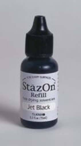 Picture of Tsukineko StazOn Ink Reinker | Μελάνι Επαναπλήρωσης – Jet Black 