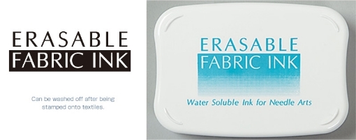 Picture of Tsukineko Erasable Fabric Ink Pad | Διαφανές, Υδατοδιαλυτό Μελάνι για Ύφασμα