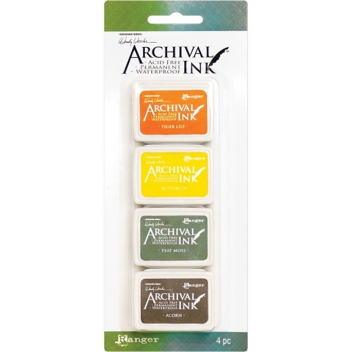 Picture of Ranger Wendy Vecchi Archival Mini Ink Pads – Αδιάβροχα Μελάνια Σφραγίδων Kit 5