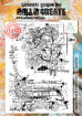 Picture of AALL & Create A4 Clear Stamp Nr. 141 Tropical Vibes – Διαφανής Σφραγίδα Κολάζ