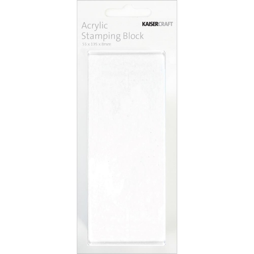 Picture of Kaisercraft Acrylic Stamping Block 2"X5.25"X.25"