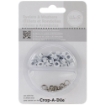 Picture of We R Memory Keepers Eyelets & Washers Standard White - Μεταλλικά Eyelets & Washers σε Λευκό, 60 τμχ