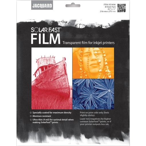 Picture of Jacquard SolarFast Film – Εκτυπώσιμο Φιλμ για Αρνητικά Κυανοτυπίας & SolarFast (8τμχ)