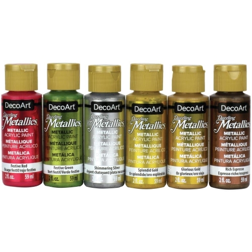 Picture of Deco Art Dazzling Metallics Σετ με Μεταλλικά Ακρυλικά Χρώματα 59ml - Value Pack 6τεμ