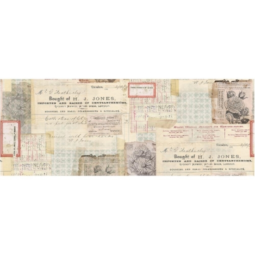 Picture of Tim Holtz Idea-Ology Ριζόχαρτο για Κολάζ σε Ρολό – Document, 5.74m × 15cm 