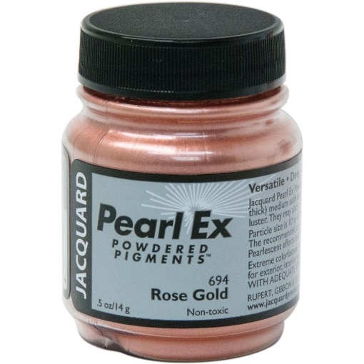 Picture of 🪄 Jacquard PearlEx Powdered Pigment 14g - Rose Gold – Μεταλλική Χρωστική σε Σκόνη με Ροζ-Χρυσό Φινίρισμα