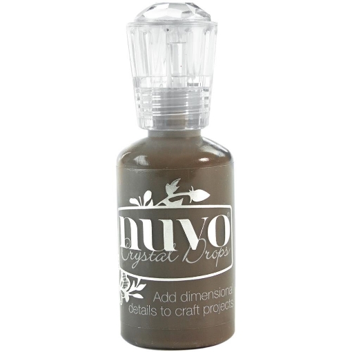 Picture of Nuvo Crystal Drops Dirty Bronze – Υγρό για 3D Πέρλες & Μεταλλικές Λεπτομέρειες 30ml