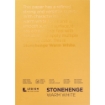 Picture of Stonehenge Paper Pad Smooth Vellum - Μπλοκ με Βαμβακερό Χαρτί 13 x 18 cm - Warm White, 15 Φύλλα, 250gsm