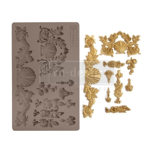Picture of Prima Re-Design Decor Mould Καλούπι Σιλικόνης 5'' x 8'' - Seawashed Treasures