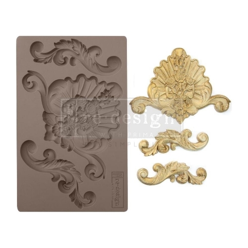 Picture of Prima Re-Design Decor Moulds Καλούπι Σιλικόνης 5'' x 8'' - English Garden
