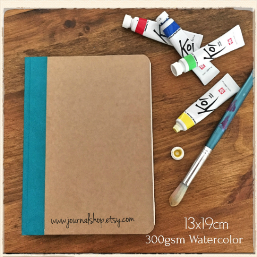 Picture of Journal Shop Watercolor Journal - 13 x 18.5 cm