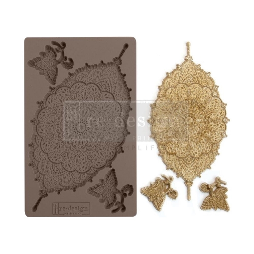 Picture of Prima Re-Design Decor Mould Καλούπι Σιλικόνης 5'' x 8'' - Morocco Emblem