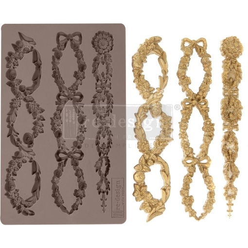 Picture of Prima Re-Design Decor Moulds Καλούπι Σιλικόνης 5'' x 8'' - Floral Chain