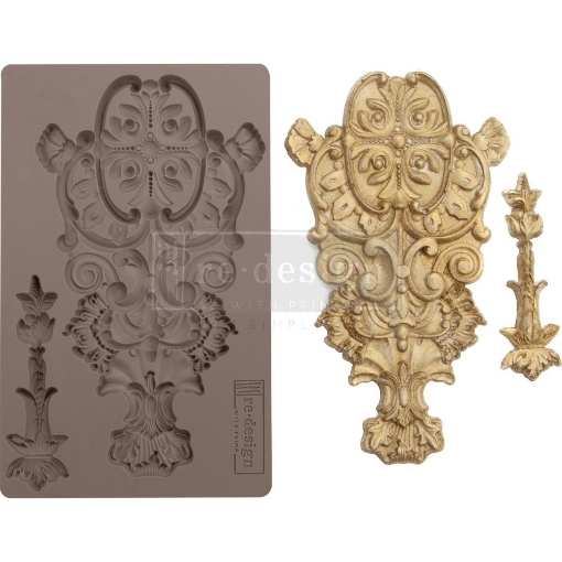 Picture of Prima Re-Design Decor Moulds Καλούπι Σιλικόνης 5'' x 8'' - Golden Emblem