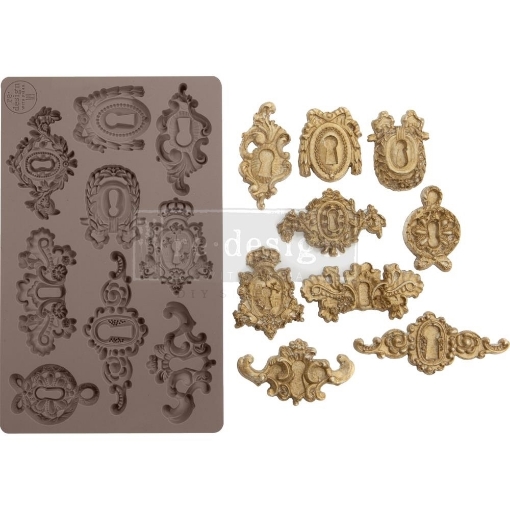 Picture of Prima Re-Design Decor Moulds Καλούπι Σιλικόνης - Grandeur Keyholes