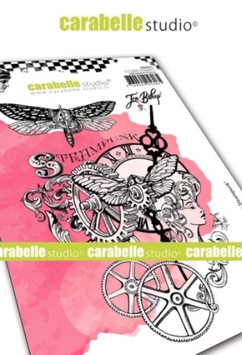 Picture of Carabelle Studio Cling Σφραγίδες by Jen Bishop  A6 - Chroniques Steampunk, 2τεμ