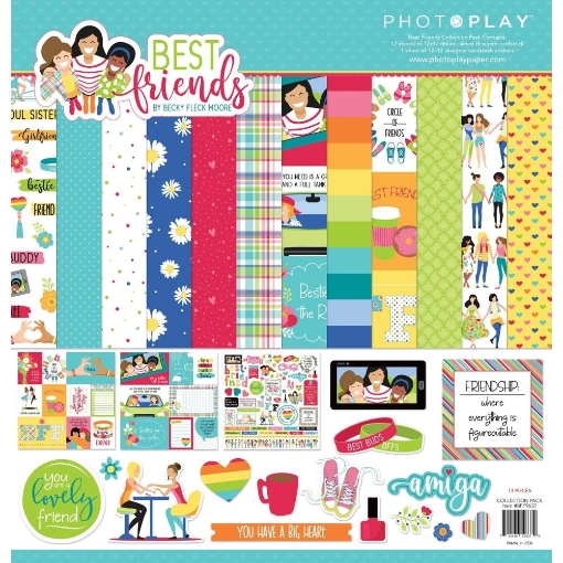 Picture of PhotoPlay Collection Pack 12"X12" - Best Friends