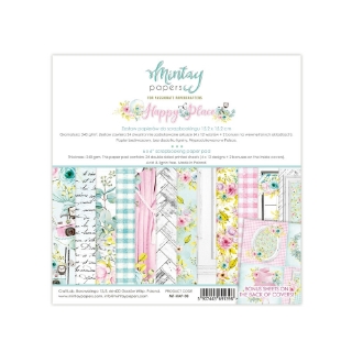 Picture of Mintay Papers Μπλοκ Scrapbooking Happy Place 6''x6''