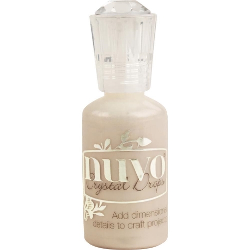 Picture of Nuvo Crystal Drops Metallic Caramel Cream – Υγρό για 3D Πέρλες & Μεταλλικές Λεπτομέρειες 30ml