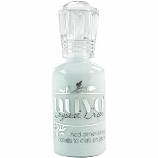 Picture of Nuvo Crystal Drops Gloss 3D Χρώμα για Λεπτομέρεια - Duck Egg Blue
