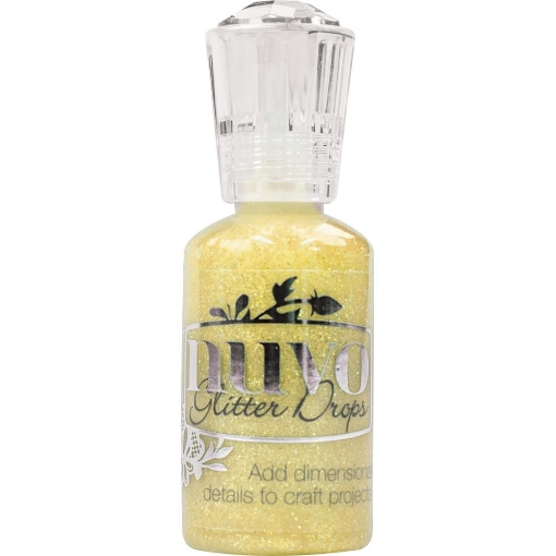 Picture of Nuvo Glitter Drops 3D Χρώμα για Λεπτομέρεια - Yellow Bird