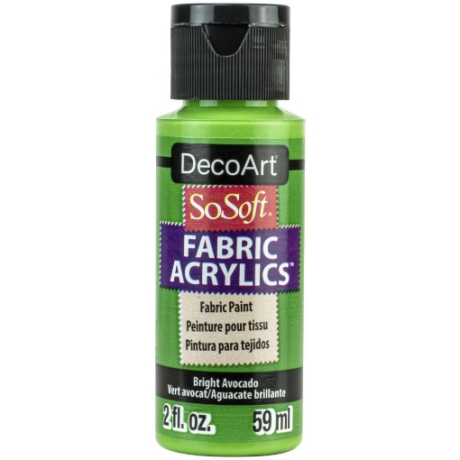 Picture of SoSoft Fabric Acrylic Paint - Bright Avocado