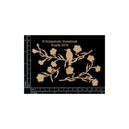 Picture of Scrapaholics Laser Cut Chipboard 1.8mm - Blossom Branches