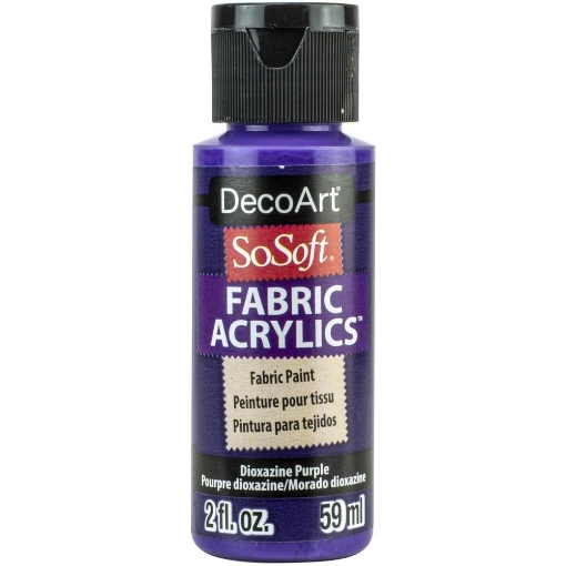 Picture of SoSoft Ακρυλικό Χρώμα για Ύφασμα 59ml - Dioxazine Purple
