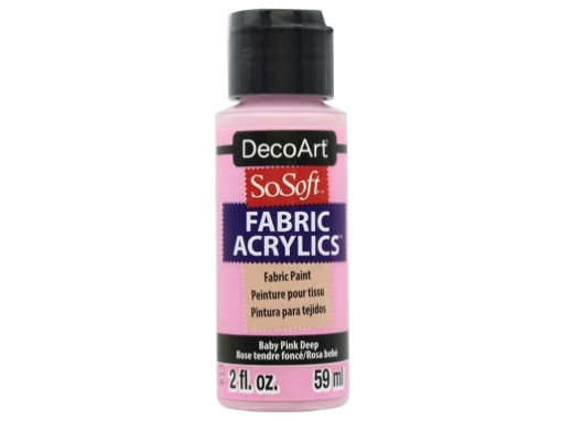 Picture of SoSoft Ακρυλικό Χρώμα για Ύφασμα 59ml - Baby Pink Deep