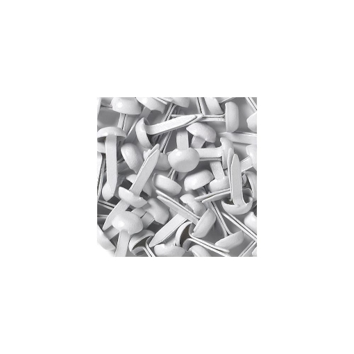 Picture of Doodlebug Mini Brads - Lilly White