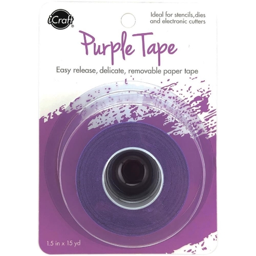 Picture of iCraft Removable Purple Tape 1.5" x 15yd | Αφαιρούμενη Ταινία Χειροτεχνίας