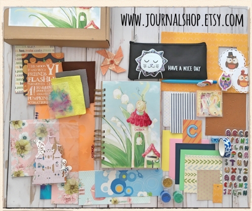 Picture of Art Journal Kit - Bell House