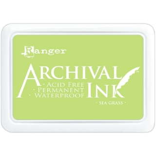 Picture of Ranger Archival Ink Pad Sea Grass – Αδιάβροχο Πράσινο Μελάνι Σφραγίδας