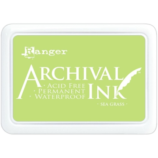 Picture of Ranger Archival Ink Pad Sea Grass – Αδιάβροχο Πράσινο Μελάνι Σφραγίδας