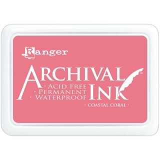 Picture of Ranger Archival Ink Pad | Μόνιμο Αδιάβροχο Μελάνι Σφραγίδας – Coastal Coral
