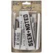 Picture of Tim Holtz Idea-Ology Chipboard Quote Chips Διακοσμητικά - Theories, 47τεμ.