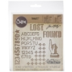 Picture of Sizzix Thinlits Dies By Tim Holtz - Mixed Media #6