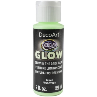 Picture of DecoArt Americana Glow In The Dark Paint Φωσφοριζέ Ακρυλικό 59ml - Green