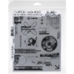 Picture of Stampers Anonymous Tim Holtz Cling Σφραγίδες 7" x 8.5"  - Mini Glitch, 16 τεμ.