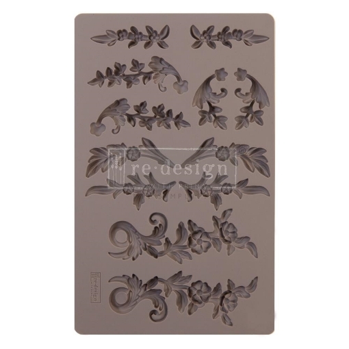 Picture of Prima Re-Design Decor Mould Καλούπι Σιλικόνης 5'' x 8'' - Delicate Flora