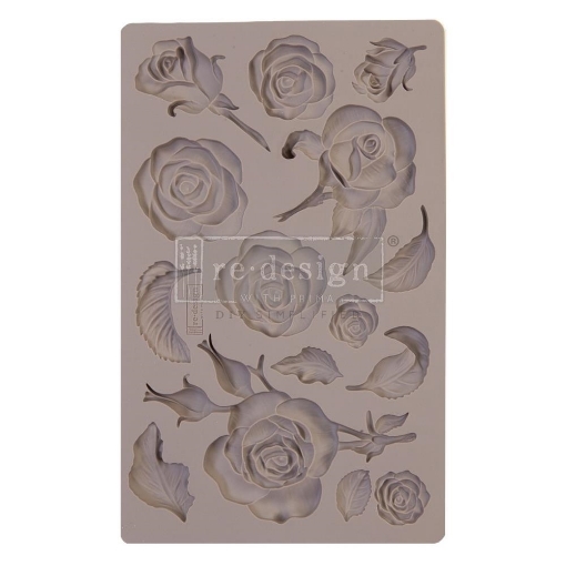 Picture of Prima Re-Design Decor Moulds Καλούπι Σιλικόνης 5'' x 8'' - Fragrant Roses