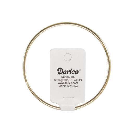 Picture of Darice Δαχτυλίδι Μακραμέ 4'' - Gold